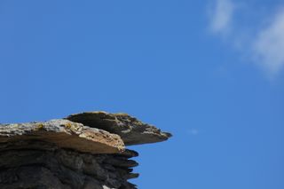 Le piode sono ancora oggi il principale materiale per la realizzazione dei tetti a Prato Maslino